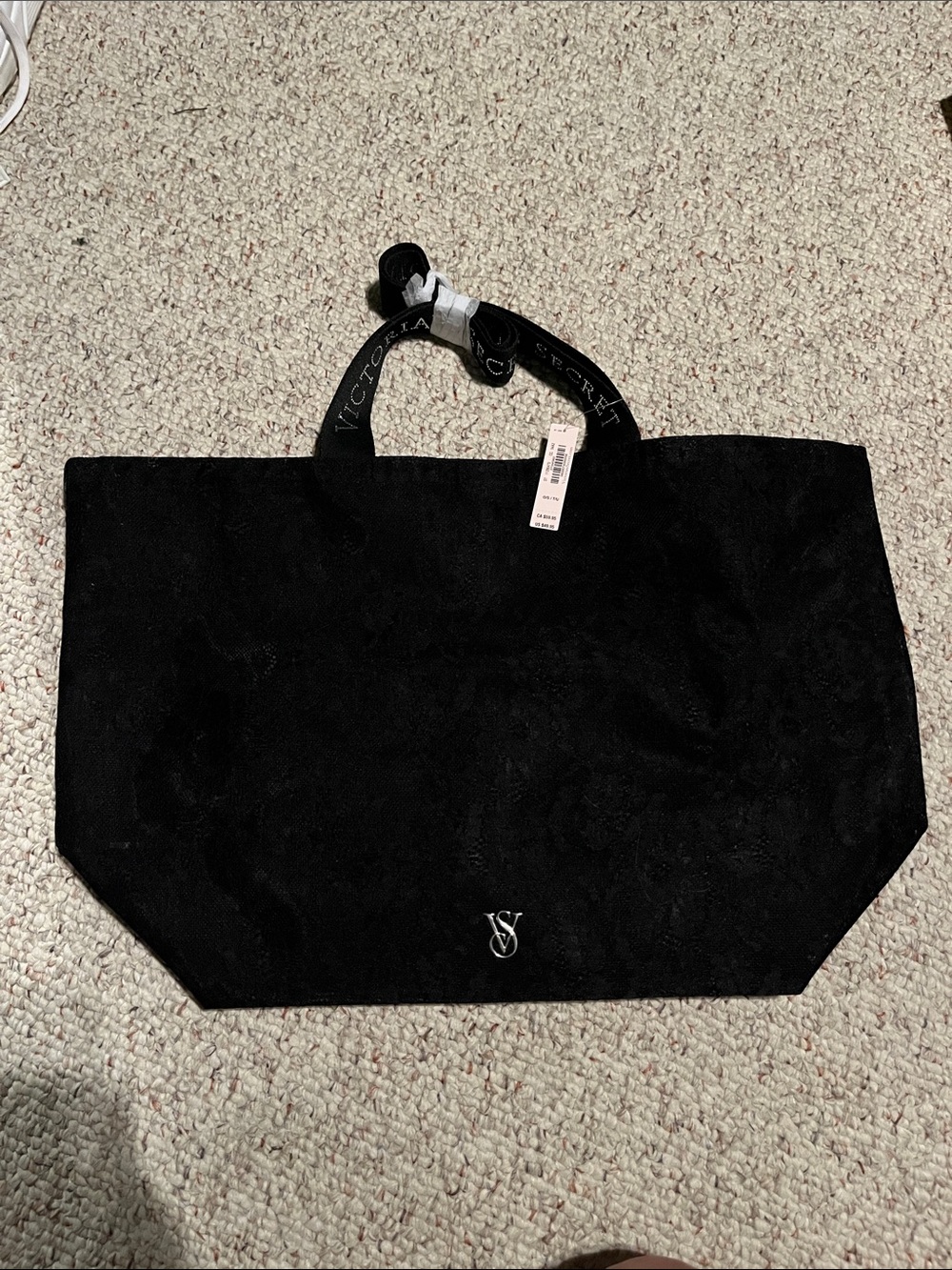 NWT Victoria’s Secret Lace Tote Bag